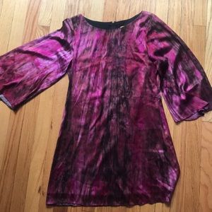 Alice & Olivia satin party dress (designer)